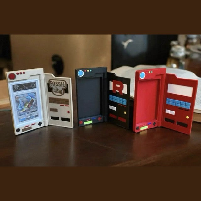 Pokédex-Pokémon Graded Card Protection Display Case