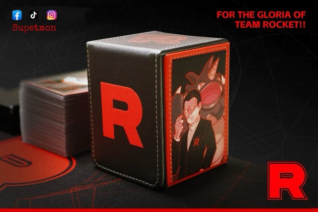 SuprPetrix Team Rocket deck box product details