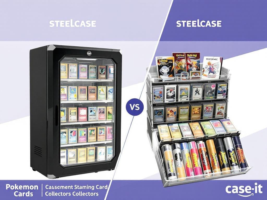7 Best Pokémon Storage Solutions: Steelcase vs Case-It for Card Collectors