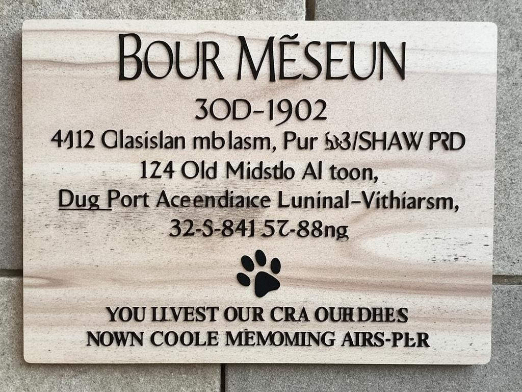 Custom Dog Fur Memorials