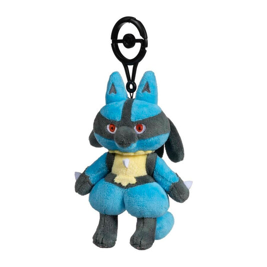 Pokémon Center adds Lucario Practice Makes Perfect posable plush key chain