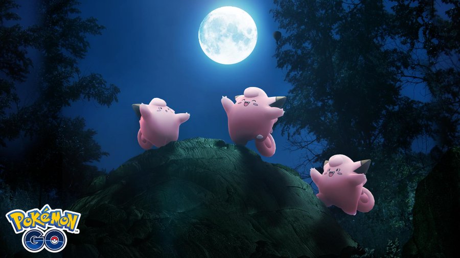 Pokémon GO Clefairy event brings Special Backgrounds and Moonlight encounters in September