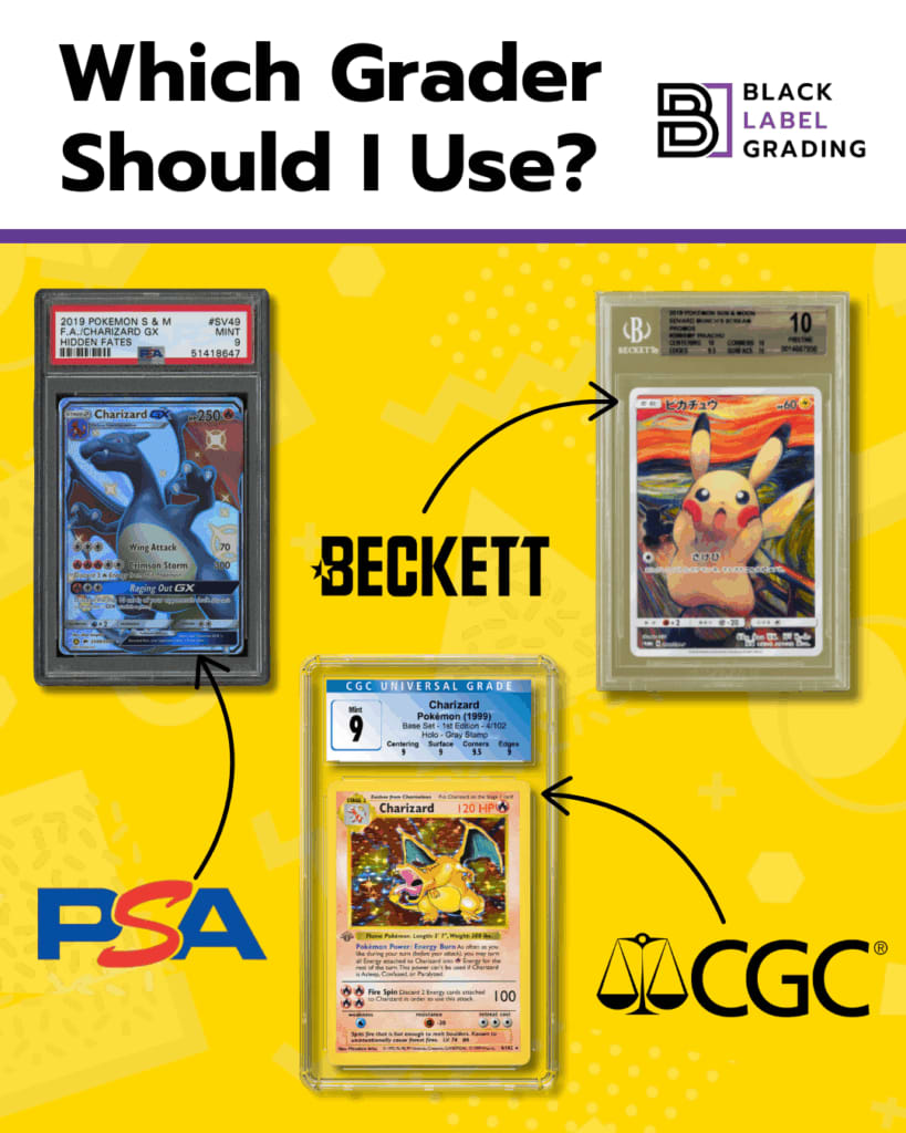 Grading Mastery: Decoding PSA, BGS, and CGC for Pokémon's Top Tier