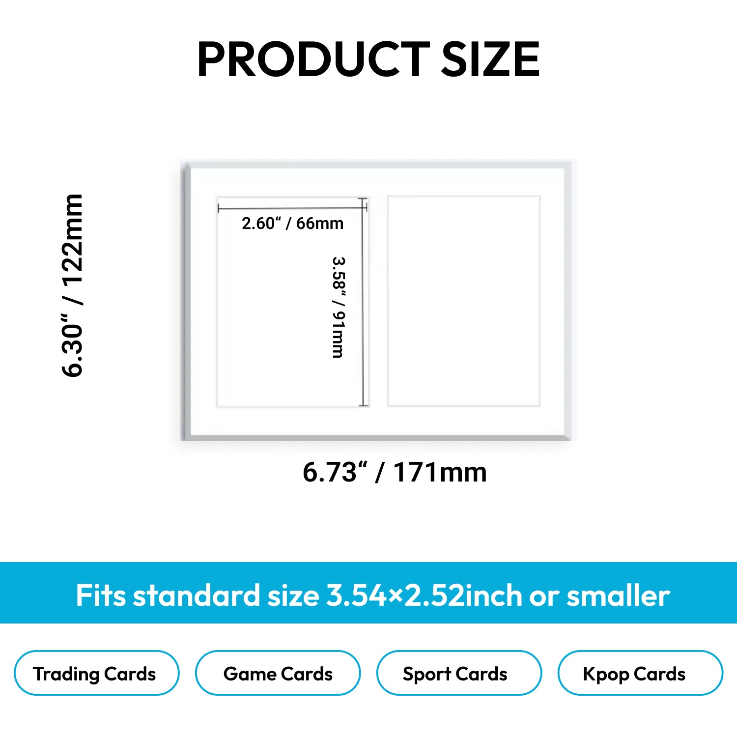 Magnetic Graded Card Display Case