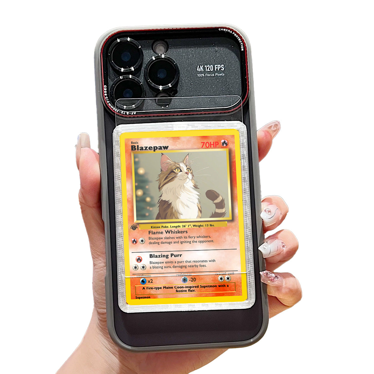 Card/Photo Display Phone Case for Magsafe Device | TCG/Picture Display Top Loaders & Sleeves | Compatible Pokemon Cards, Sports, One Piece, Magic