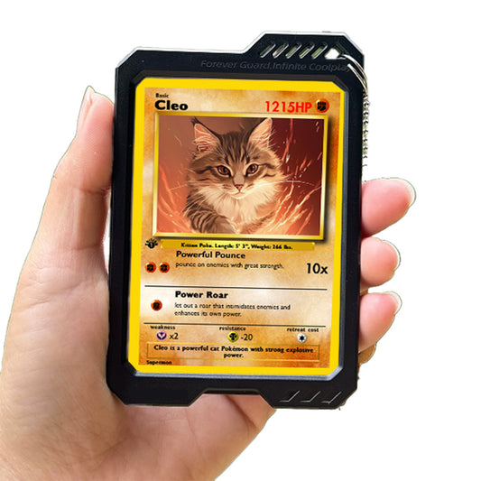 Card Slab Display Enclosure - Compatible PTCG Cards, Sports, One Piece, Magic - UV Protective Acrylic