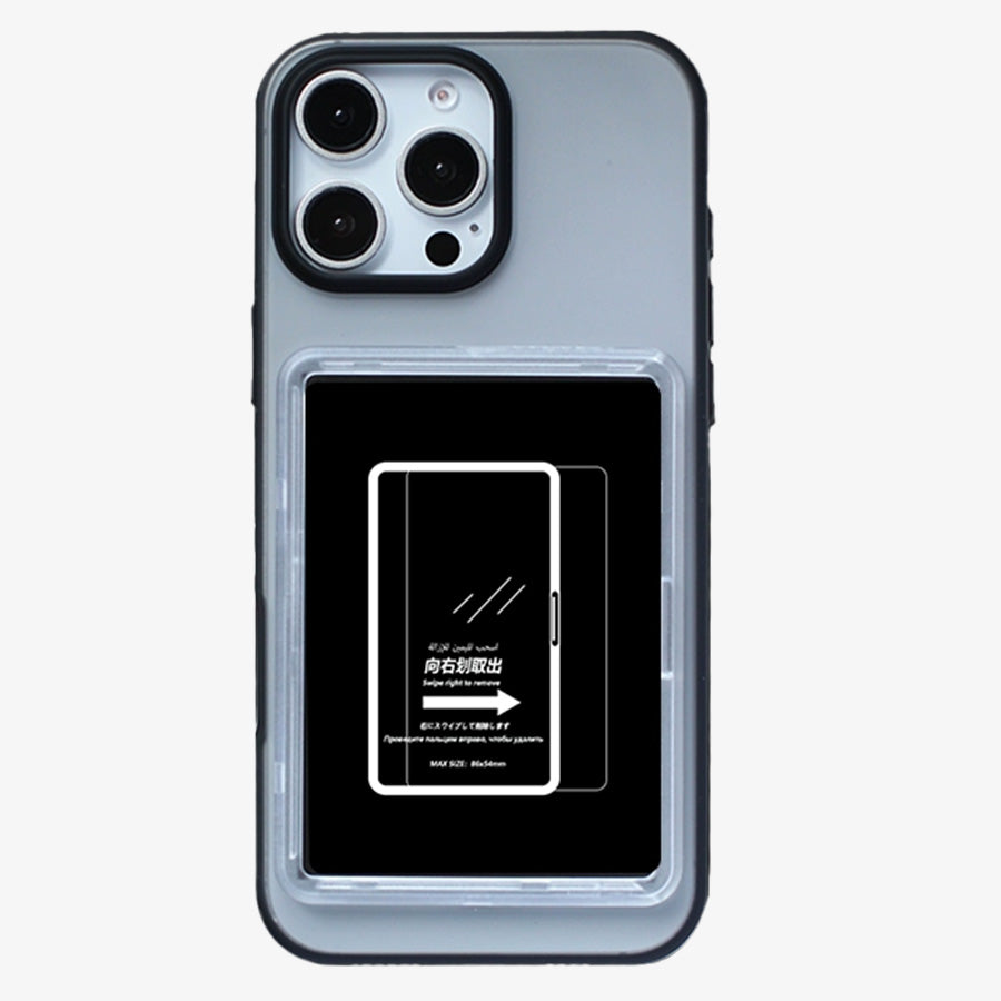 Custom Card-Display Phone Case – Compatible with Pokémon Trading Cards