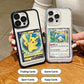Card/Photo Display Phone Case for iPhone | PTCG/Picture Display Top Loaders & Sleeves | Compatible with Pokemon Cards, Sports, One Piece, Magic