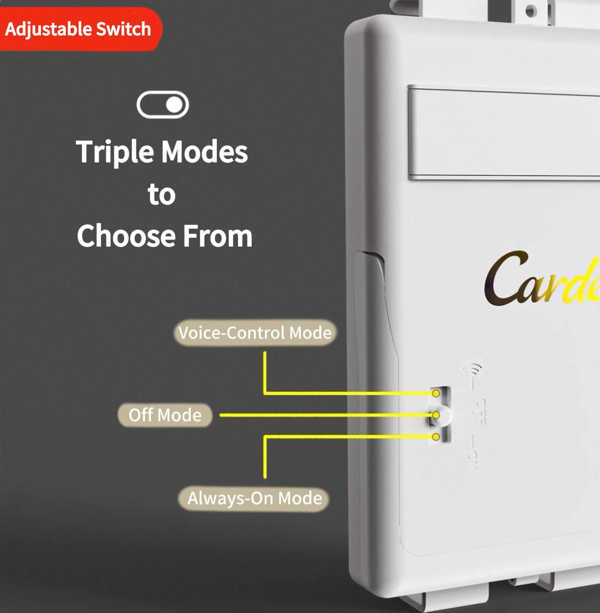 Wireless-Voice-Controlled-LED-Card-Display-Stand-Adjustable-Switch
