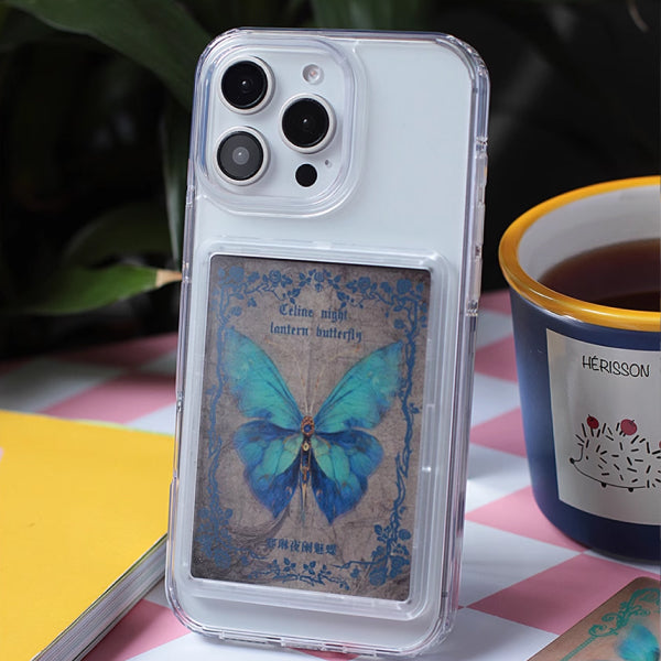 Custom Card-Display Phone Case – Compatible with Pokémon Trading Cards