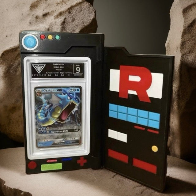 Pokédex-Pokémon Graded Card Protection Display Case