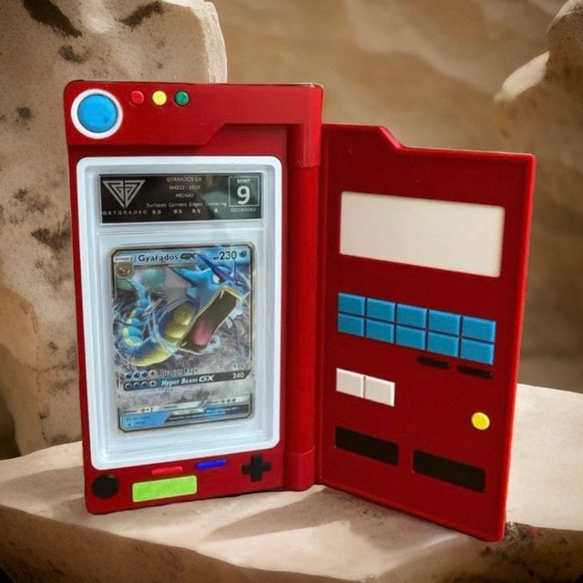 Pokédex-Pokémon Graded Card Protection Display Case