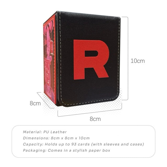 team rocket pokemon card sleeves Team Rocket Jessie James & Meowth Holographic Card Sleeves