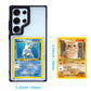 Card Display Phone Case for SAMSUNG type – Compatible with Pokémon Trading Cards